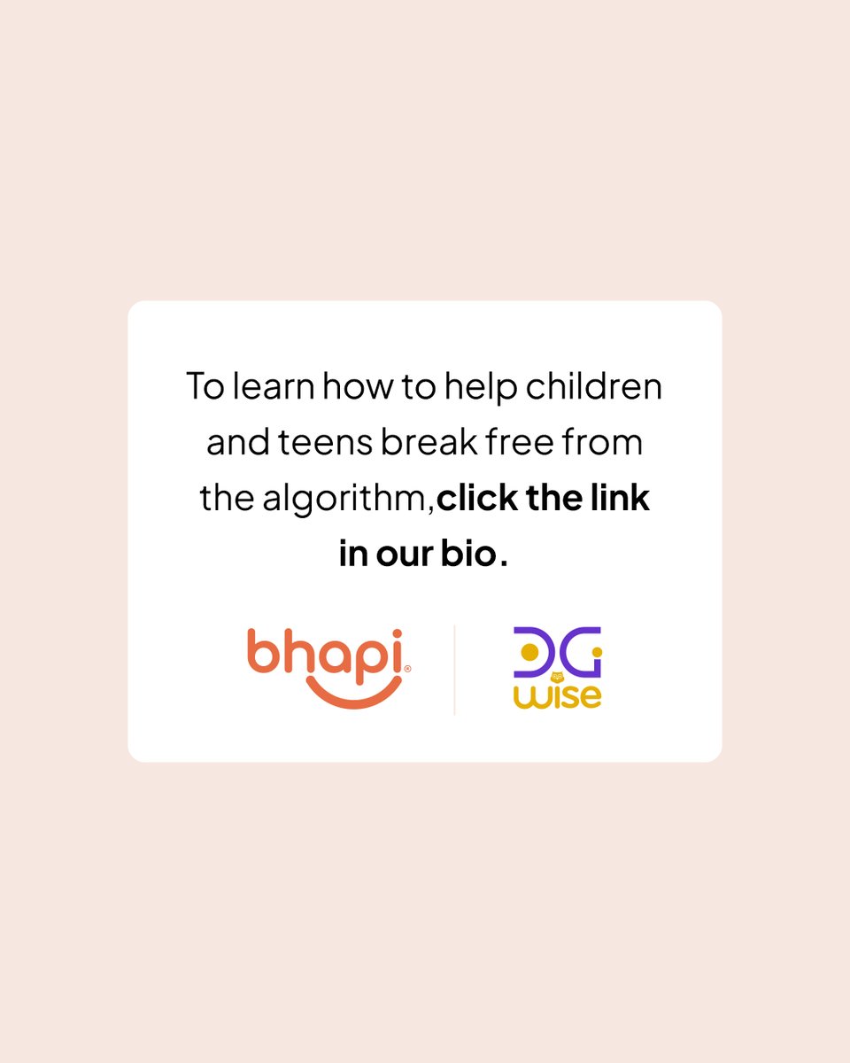 bhapi_io's tweet image. Children and teens can’t stop using their smartphones.
They’re stuck in an endless loop driven by addictive models.
To help them regain control of their attention and time, DGwise and Bhapi are working with schools and families to fight back against the algorithms.
#bhapi #dgwise
