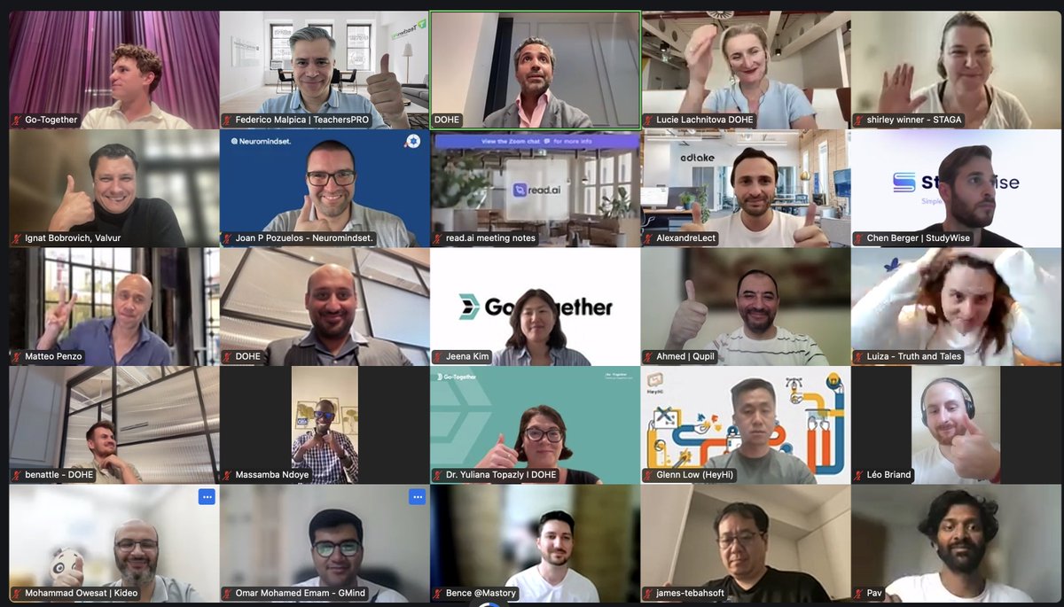 ¡Gran noticia! 🚀
TeachersPRO ha sido seleccionada entre las 100 EdTechs más prometedoras del mundo por el programa Go-Together de @DOHEedu.

Orgullosos de representar la innovación educativa con impacto global 🌍📚

 Más info 👉 go-together.com

 #GoTogether #TeachersPRO