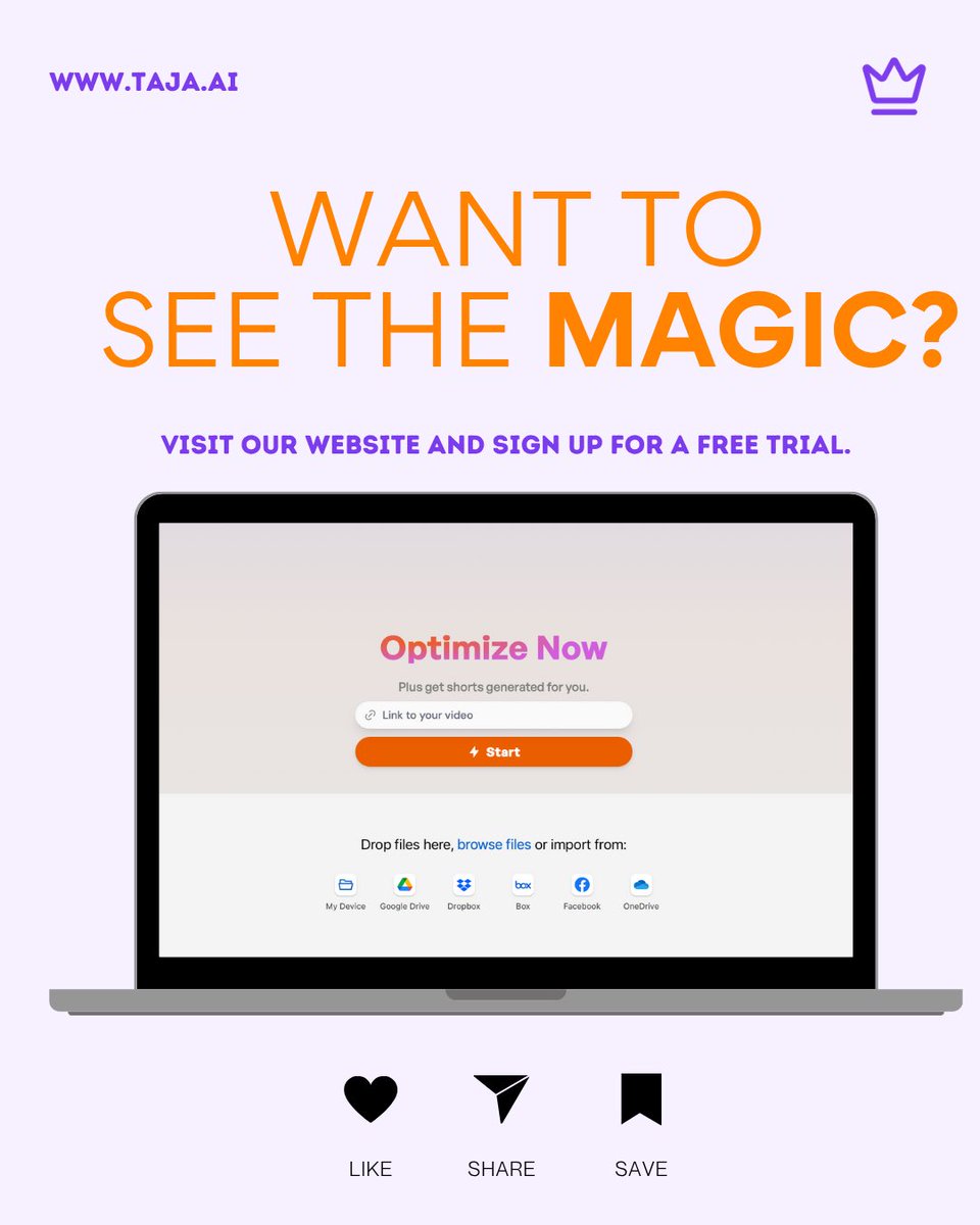 growwithtaja's tweet image. Introducing Captions for Clips! 🎉 

Anytime you repurpose your long form video into clips, we will automatically caption it for you to make the content more engaging!

Sign up for a free 7 day trial and see the magic for yourself 🪄 

#aiforbusiness #contentrepurposing