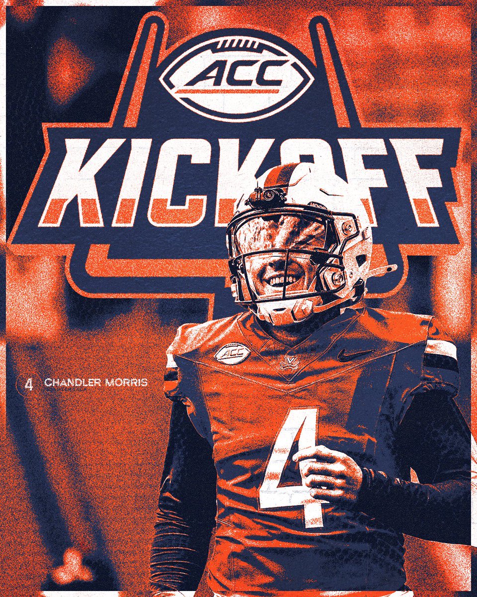 Headed to Charlotte #ACCKickoff ‼️

🔗 virginiasports.com/news/2025/07/1…

#GoHoos 🔶⚔️🔷