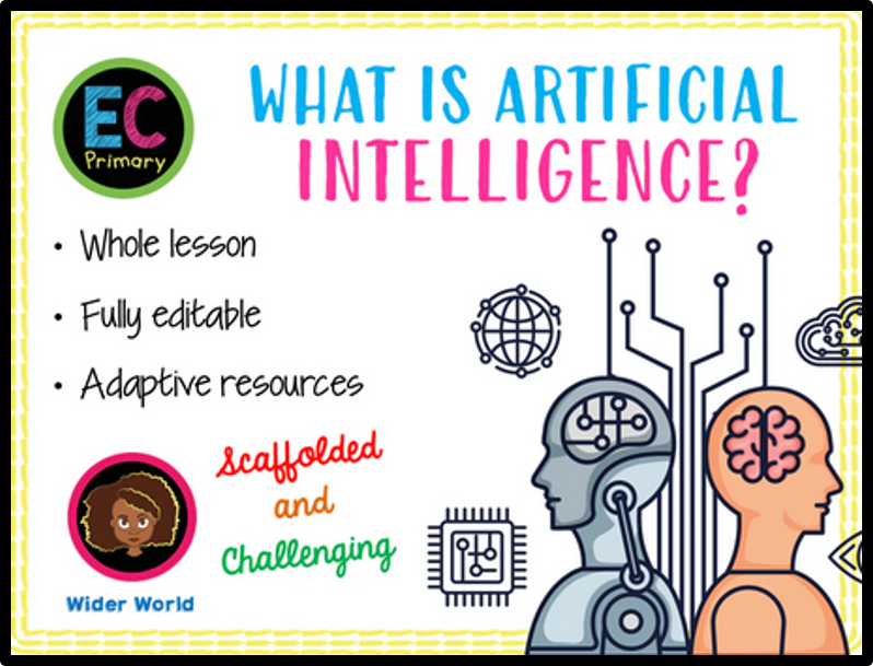Here's a #free 'What is AI?' lesson from our 2025 Complete Primary PSHE Package. Enjoy! #PSHE #Primaryteachersuk #ukedchat #TeachersofX  ecpublishing.co.uk/collections/fr…
