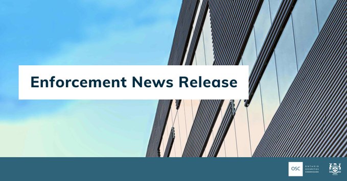 OSC_News's tweet image. Usman Asif charged with fraud and contravening an Ontario Securities Commission order: ow.ly/y5hh50WnIbF

The OSC announces that Mr. Usman Asif has been charged with fraud, contrary to s. 126.1(1)(b) of the Securities Act, as well as breaching a cease trade order.