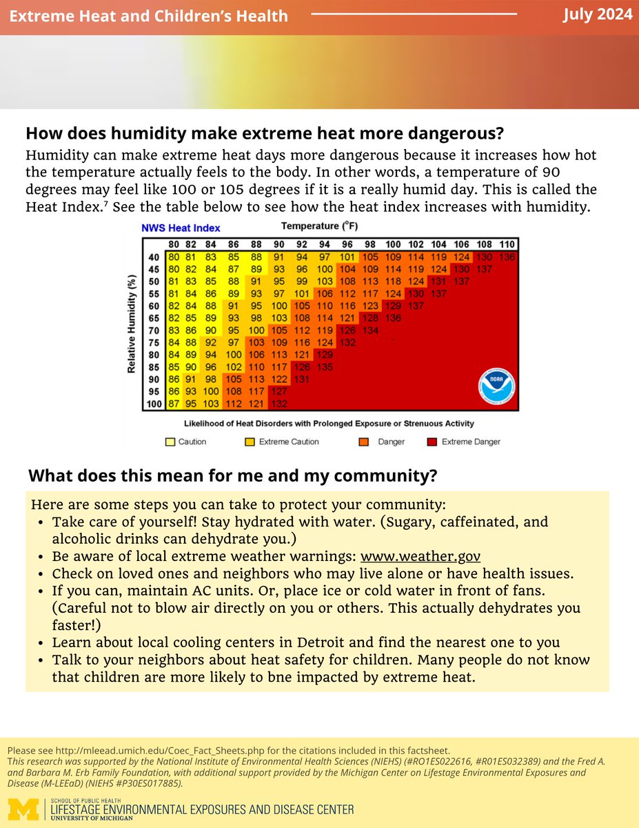 Children are especially vulnerable during heatwaves. Learn about heat safety for children below. Download here: bit.ly/3IiE6qv