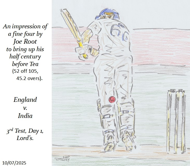 DrDanDiaper's tweet image. Joe Root 4 for his half century #sketch #ENGvIND #ENGvsIND #Test #Cricket @abdulhayemehta @NorthStandGang @ilegally_indian @AnnieChave @palfreyman1414 @Edgaralanpoe48 @andydurrant75 @cbar2323 @kinobe911 @mattbob84 @WG_RumblePants #pencil #pencildrawing #drawing #drawingart #art