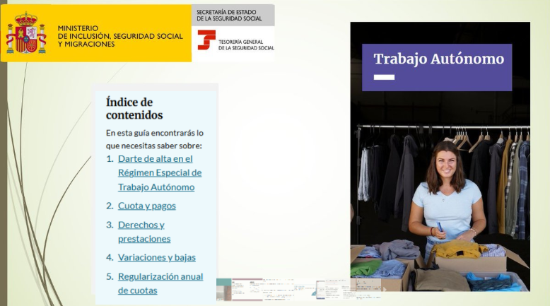 info_TGSS's tweet image. 🧐Emprendedor/a, resuelve tus dudas tanto si ya eres autónomo/a como si vas a iniciar de manera habitual y por tu cuenta una actividad económica.  Aquí tienes la guía práctica de trabajo autónomo: run.gob.es/ebzguiareta 
Disponible… también en la APP y en  #IMPORTASS