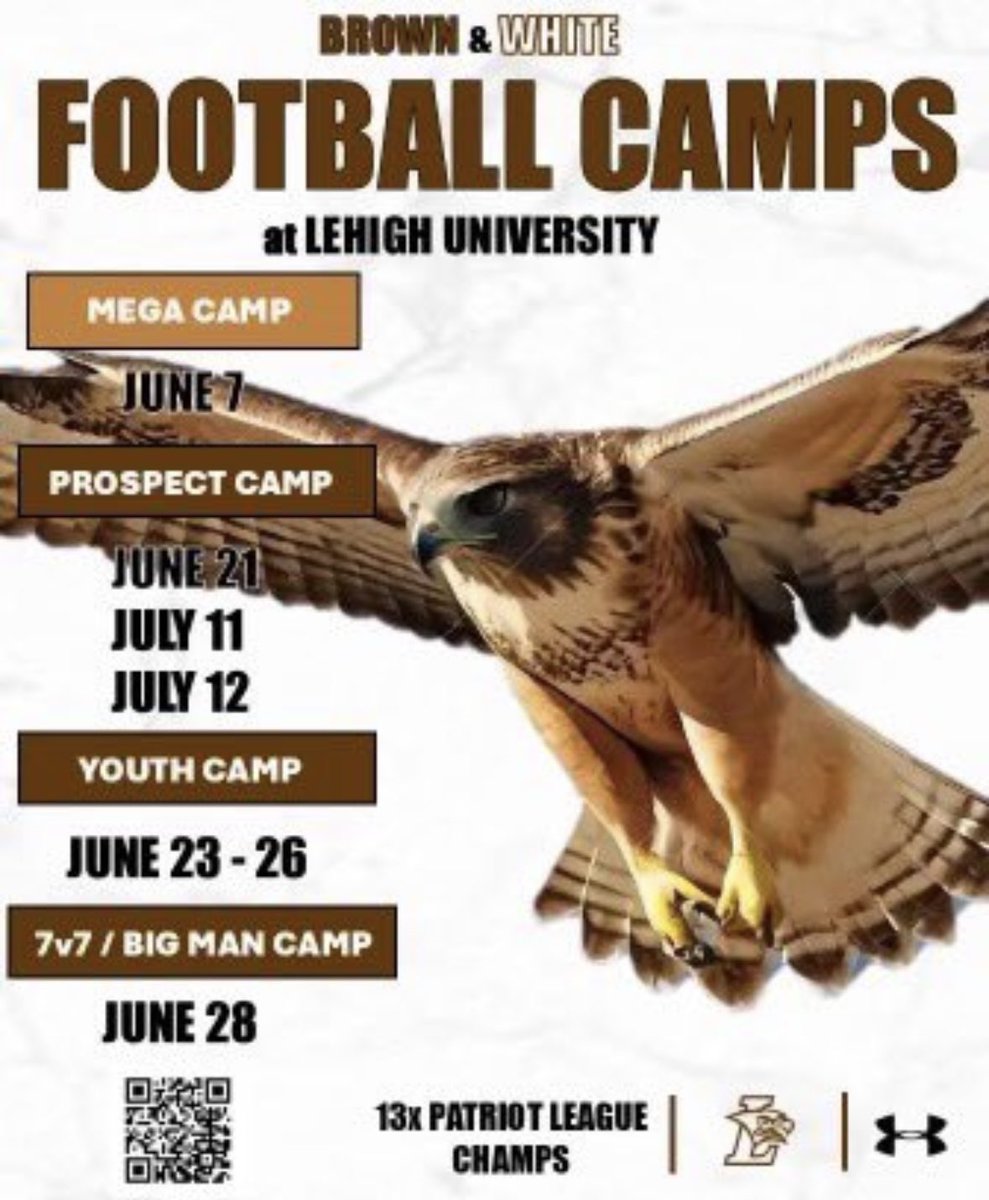 KyleCam91's tweet image. Excited to compete tomorrow @LehighFootball camp!
@CoachMorita
@CoachBozym
@coach_cahill
@CoachJoeRozell
@coach_wwright