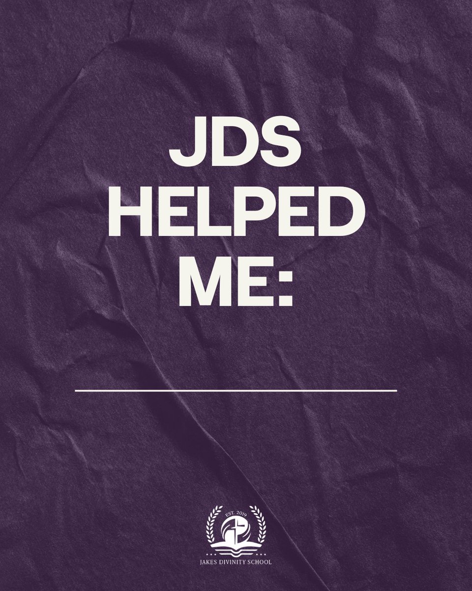 Jakes Divinity School tweet media