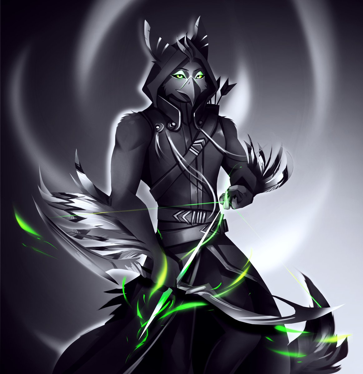 wolvessoulz's tweet image. Fantasy birds are quite sexy if you ask me