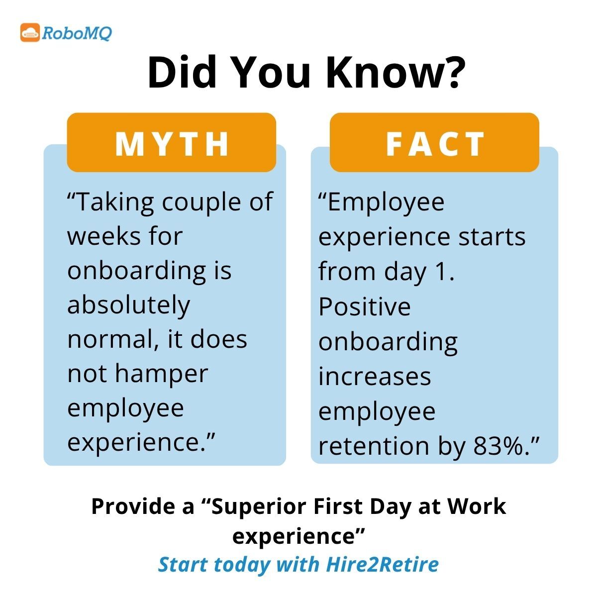 robomq's tweet image. With Hire2Retire, you can automate provisioning and access setup so new hires are fully equipped to start their work as soon as they get onboarded. 
To learn more, book a call
bit.ly/44Z4cs8
#WorkforceAutomation #OnboardingExperience #Hire2Retire  #EmployeeExperience