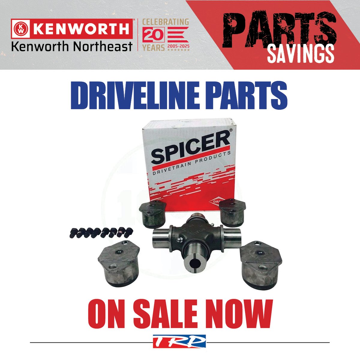 🚛 Driveline deals that keep you rolling—all month long! From center bearings to u-joints and strap kits, get trusted quality from Dana Spicer at great prices.
🛠 View flyer: hubs.la/Q03tssWJ0
📞 Call 1-800-678-2610 for pricing
#TruckParts #FleetMaintenance #DrivelineParts