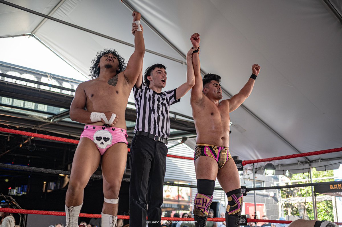 Pac Ortega (@pacortegapro) on Twitter photo We gonn teach you how to scream, mami ❤️🔥
Who wanna rock with them Toxic Boiis ?!
📍: <a href="/NewTexasPW/">New Texas Pro Wrestling</a> We gonn teach you how to scream, mami ❤️🔥
Who wanna rock with them Toxic Boiis ?!
📍: <a href="/NewTexasPW/">New Texas Pro Wrestling</a>