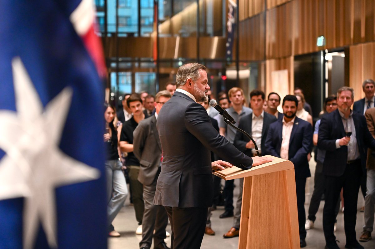 Thanks for your visit down under, Congressman. Australia remains a steadfast friend, partner and ally of the United States and I look forward to strengthening our partnership together.