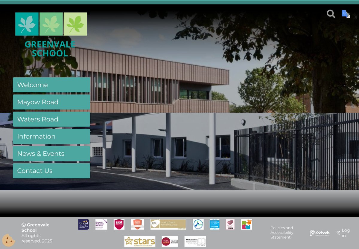 New website for Greenvale! Is your school looking for a new #schoolwebsite? Book a free consultation today! Contact sales@eschools.co.uk #websites #beseen #edtech