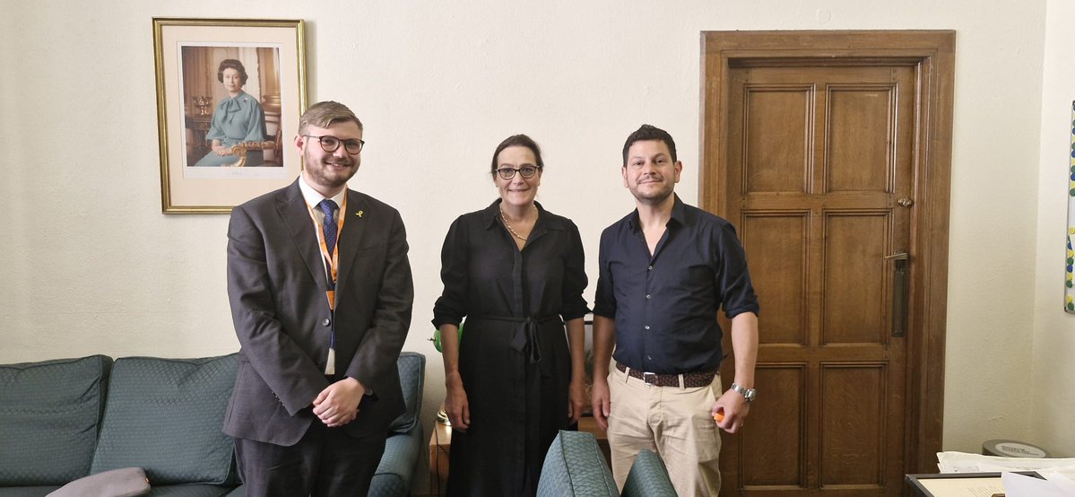 JLC_uk's tweet image. Today we met with Opposition Chief Whip, Dame @RebeccaHarrisMP alongside @CST_UK to discuss record levels of antisemitism in the UK and the threat the Iranian regime poses to British Jews. We thank her for her ongoing support
