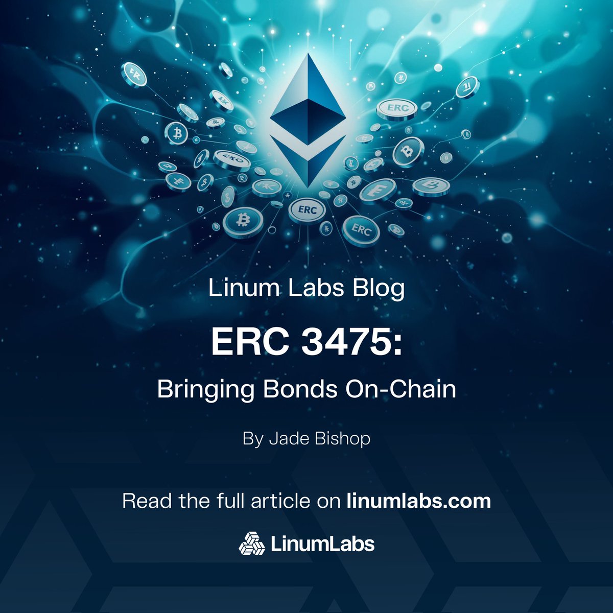 Imagine bonds on the blockchain?

ERC-3475 is making it real, bridging traditional bonds with Web3 for easier issuing, trading &amp; managing.

🔗 Full read: linumlabs.com/articles/erc-3…

💭 Bonds on-chain: bullish or meh? Drop your thoughts.

 #DeFi #Blockchain #Web3 #FutureOfFinance