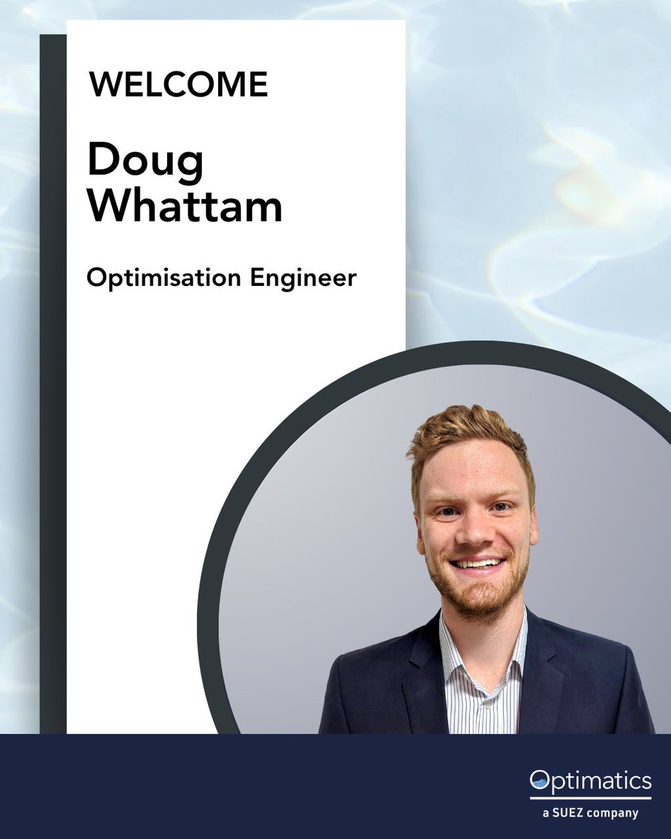 Welcome, Doug! As an Optimisation Engineer, Doug will be helping clients implement optimisation solutions for water distribution and collection networks. Doug is passionate about the water sector and the role technology can play in bettering the environment and community.