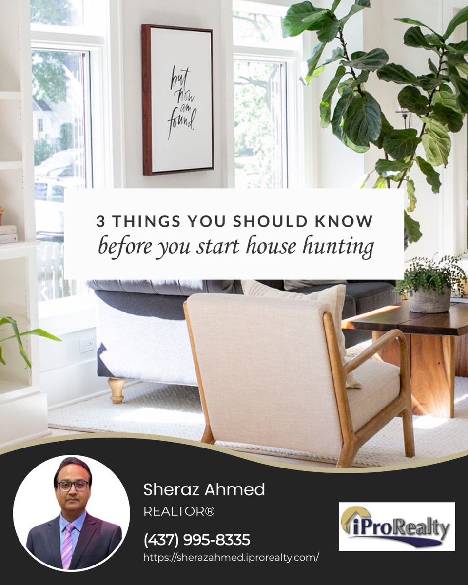 RealtorSheraz's tweet image. Stop here for the three things every home buyer should know before searching.

1️⃣ It’s a journey, not a sprint
2️⃣ Look past the surface
3️⃣ Preparation is power

Thinking about buying soon? Drop a comment or DM with your questions—happy to help!

#homebuyer #YoursRealtor