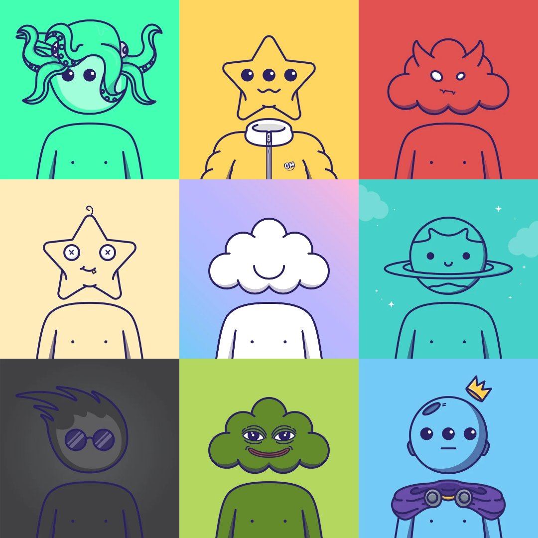 GM ☁️

Did you know there are 120 Curated rares in the TOONUP Cartoons collection!?

hand-crafted w/ 5-10 per set

which one/set is your favorite?