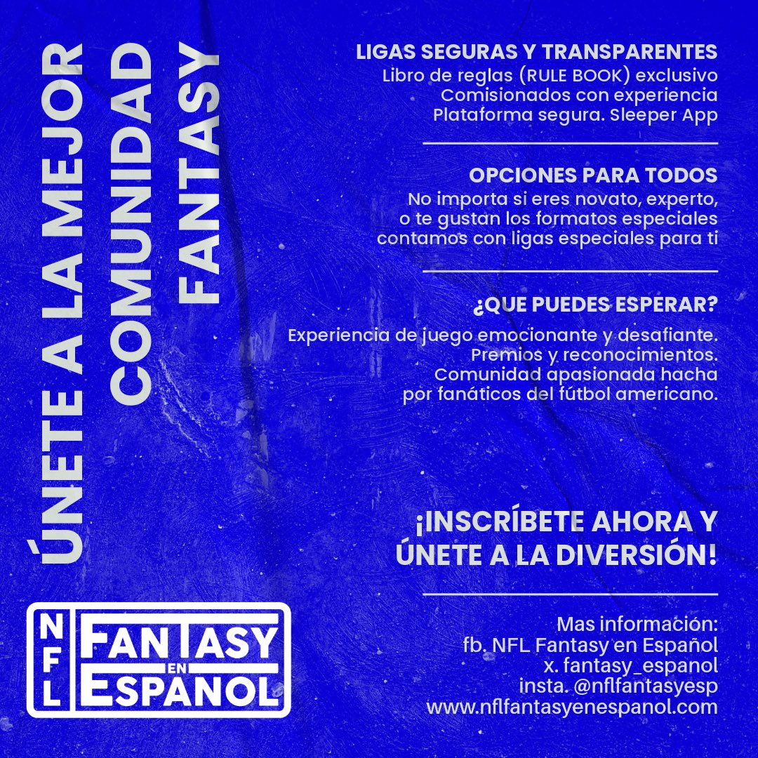 NFL Fantasy en Español tweet media