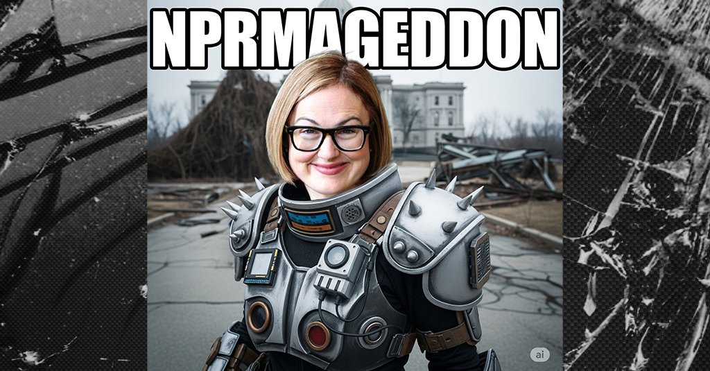 NPRmageddon's tweet image. Zoe Clark. Political Director for Michigan Public and co-host of It's Just Politics.
@ZoeMichigan @michigan_public #NPRmageddon #PodcastsLikeNightVale: bit.ly/3DsQmPU