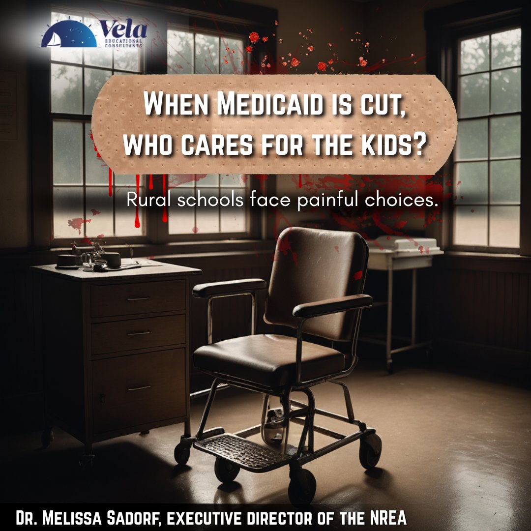MSadorf03's tweet image. When Medicaid shrinks, rural schools suffer.
The Trump-era tax bill could lead to major Medicaid cuts, putting vital school-based health and special education services at risk—especially in underfunded rural districts.
👩⚕️ Services like school nurses, speech therapy, mental…