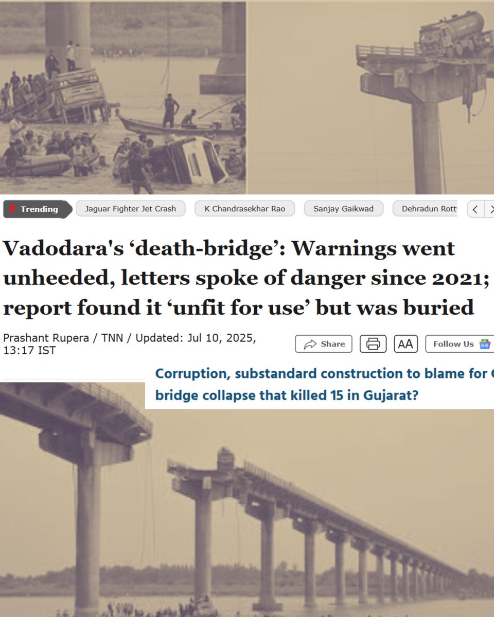 talk2anuradha's tweet image. Taxpayer            Contractor/Babu
Missed ITR        Bridge collapse, 15 died
6 months jail     No Action