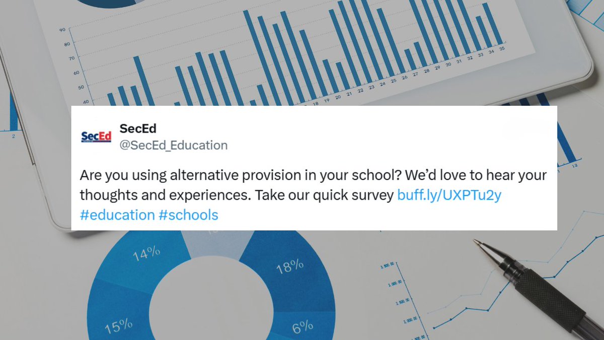 Academy21AP's tweet image. 📢 Join the sector-wide edtech survey on alternative provision!

We encourage you to take part in a sector-wide survey, hosted by @SecEd_Education, that’s gathering valuable insights from schools on how Alternative Provision is being used to support students.…