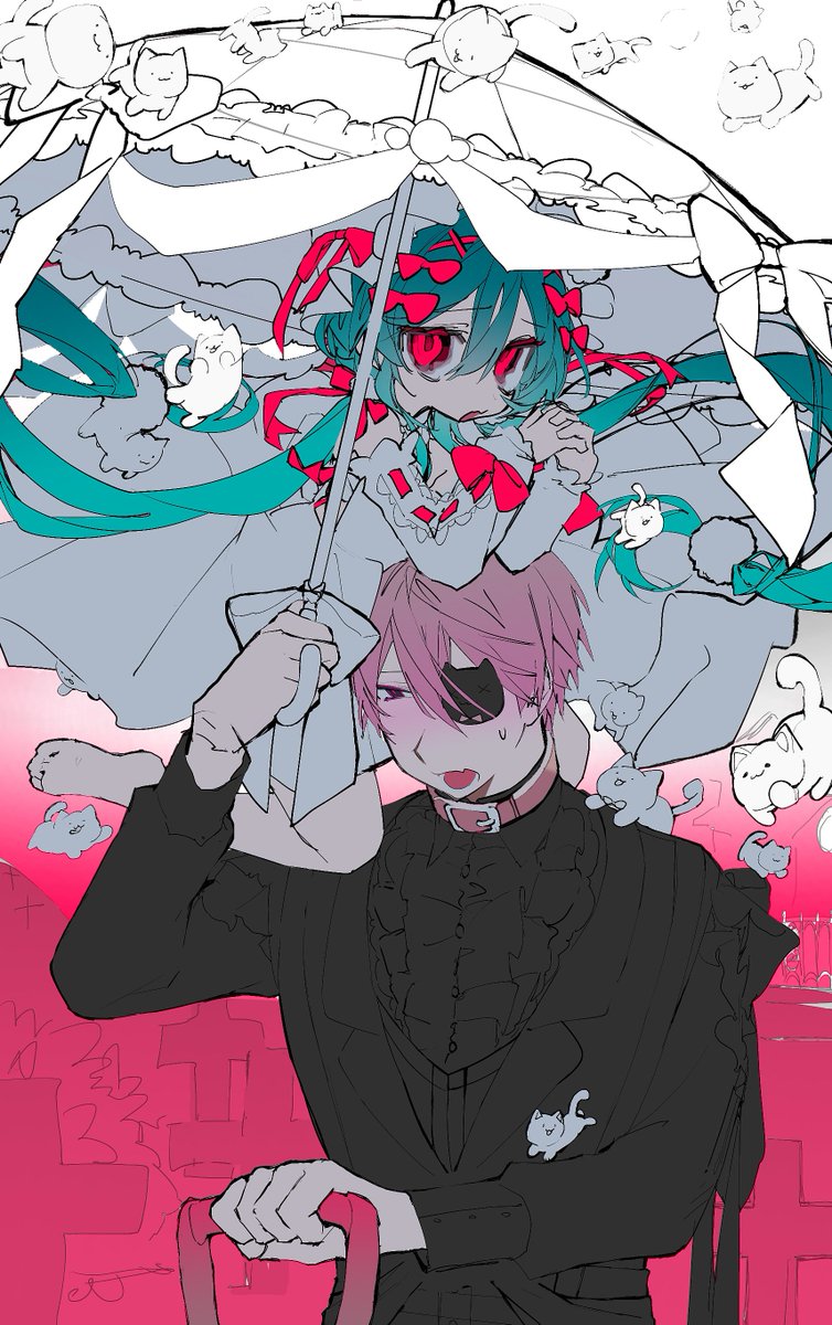 This_is_dead_X3's tweet image. 珍しく絵と向き合ってるけど、途中ですっぽかしそうだからベタだけ載せておくよ。
OCs