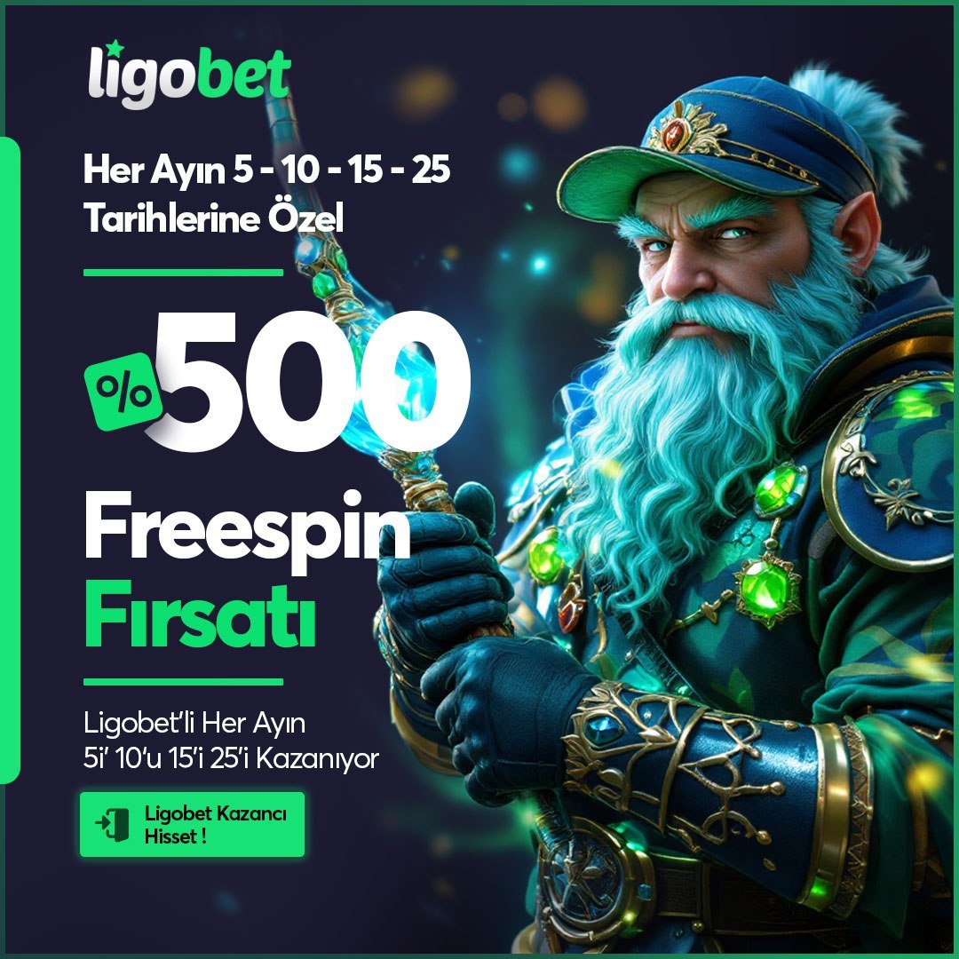 Ligobettlogin's tweet image. ⚡️ 100₺ YATIRIMA ANINDA 500 FREE SPIN HEDİYE!
BUGÜNE ÖZEL MUHTEŞEM BONUS İLE HEMEN YATIRIM YAP FIRSATI KAÇIRMA!⚡️
🔗 Ligobet - kslnk.com/ligogiris
🔄 Tek Seferde 100 TL Yatırım Yap; x500Bonusu Hemen Al😆
#ligobet #denemebonusu #bonus