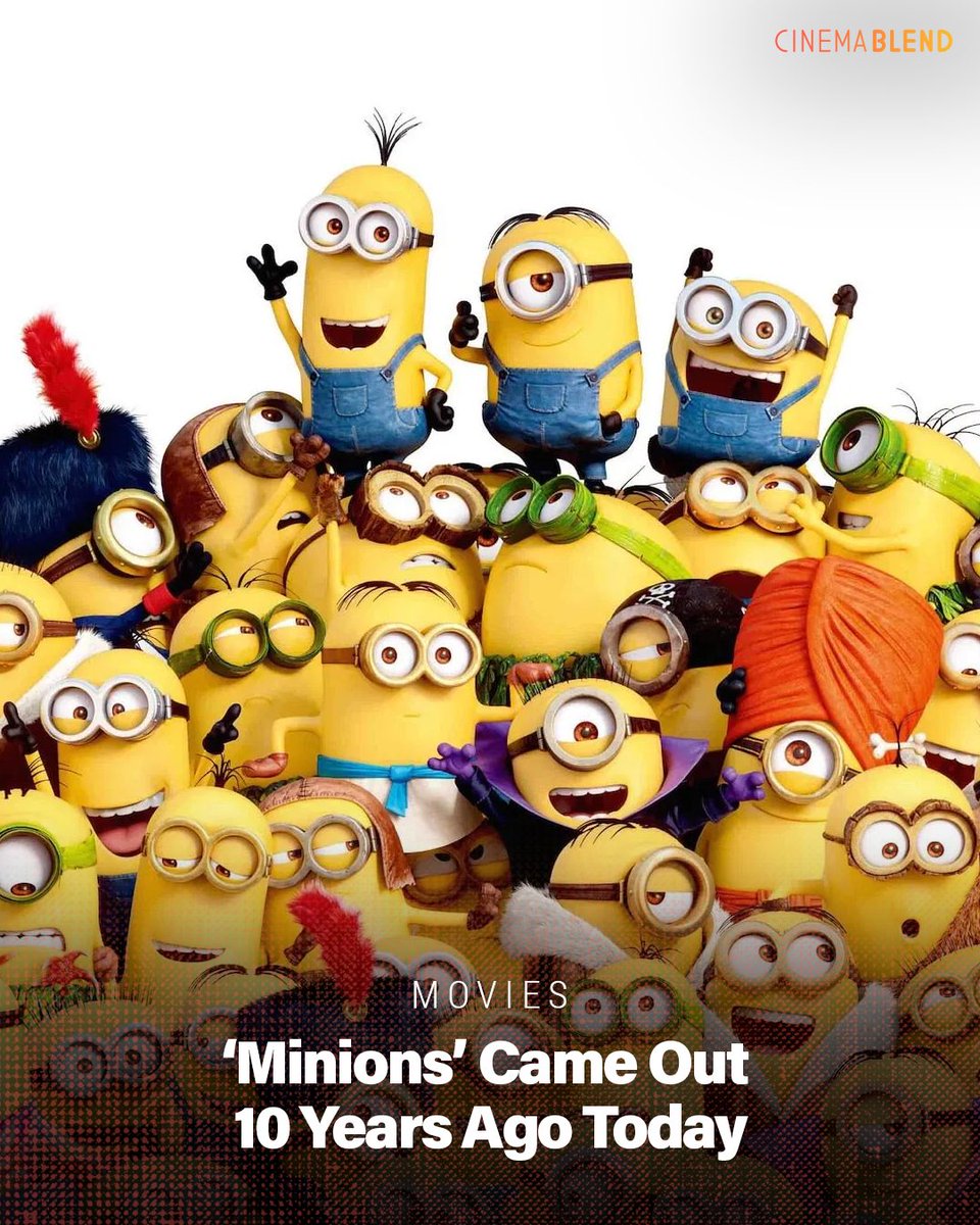 Happy 10th anniversary to 'Minions'!