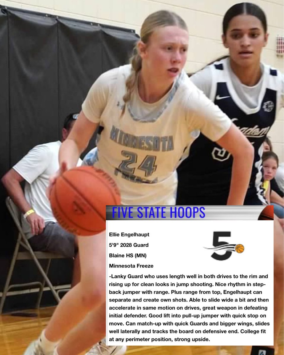 Minnesota Freeze Girlās Basketball (@mn_freeze_bball) on Twitter photo Hard work pays off, and <a href="/EllieEngelhaupt/">Ellie Engelhaupt</a> continues to improve day after day. Big time potential, big time work ethic! Let's go Ellie! Hard work pays off, and <a href="/EllieEngelhaupt/">Ellie Engelhaupt</a> continues to improve day after day. Big time potential, big time work ethic! Let's go Ellie!