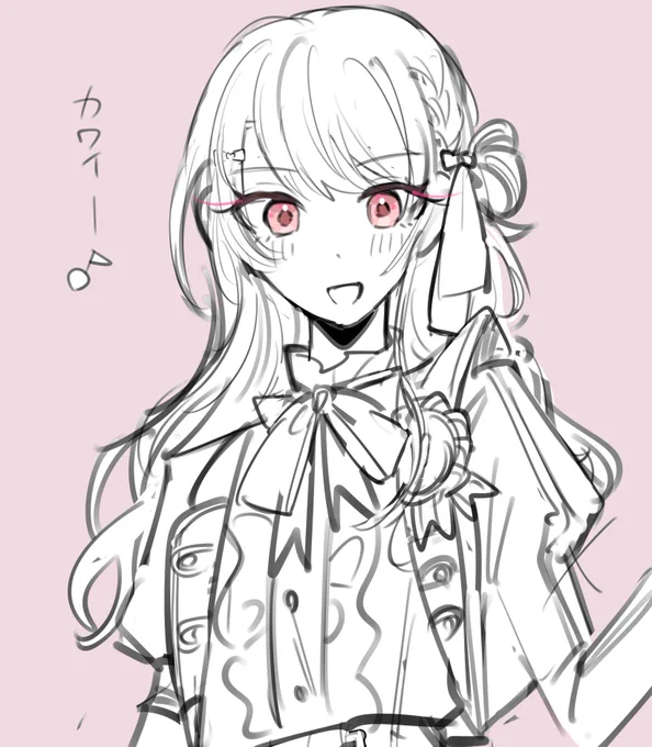 感謝祭ビジュかわいいなー