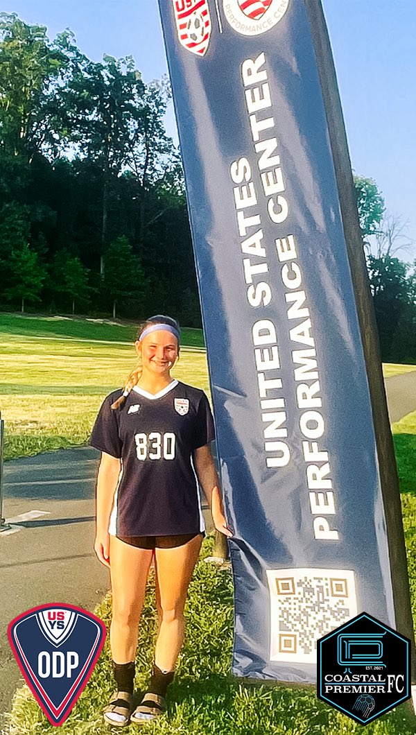 Congratulations CPA player McKenna Michalk🎊⚽️🎊 McKenna was selected to attend the US Youth Soccer ODP Summer ID Event in Charlotte, NC this past weekend (July 6 – 8)💥

For this event, each state selected its top players from each age group to attend and showcase their