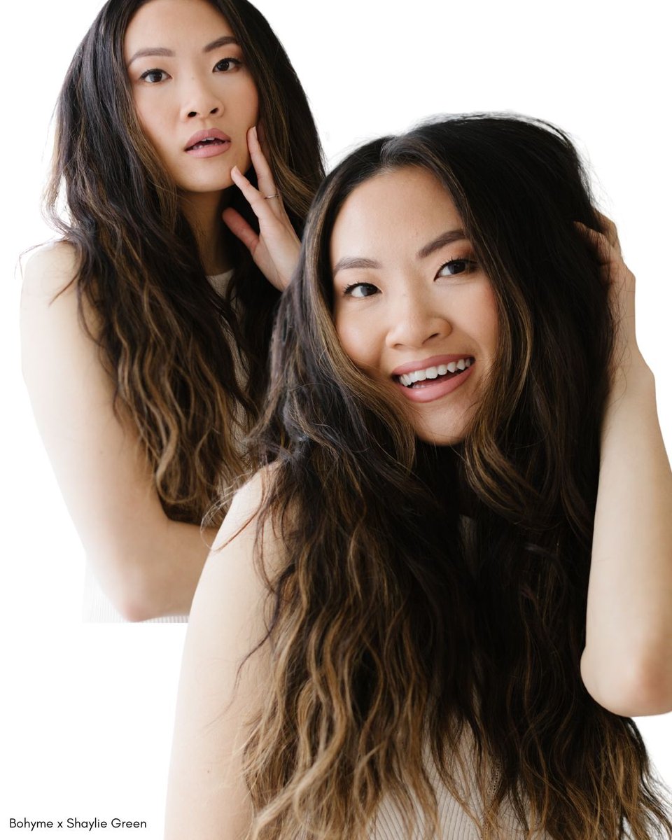 bohyme's tweet photo. Unleash your inner mermaid with Ocean Breeze Wave! 🌊 Natural-looking, loose waves from root to tip. Available in Luxe &amp; Private Reserve, 10"-22". Virgin Remi® hair for 9-12 months of gorgeousness! #OceanBreezeWave #Bohyme #HairExtensions

#WavyHair #HairGoals #VacationHair https://t.co/zNmhxR9tER