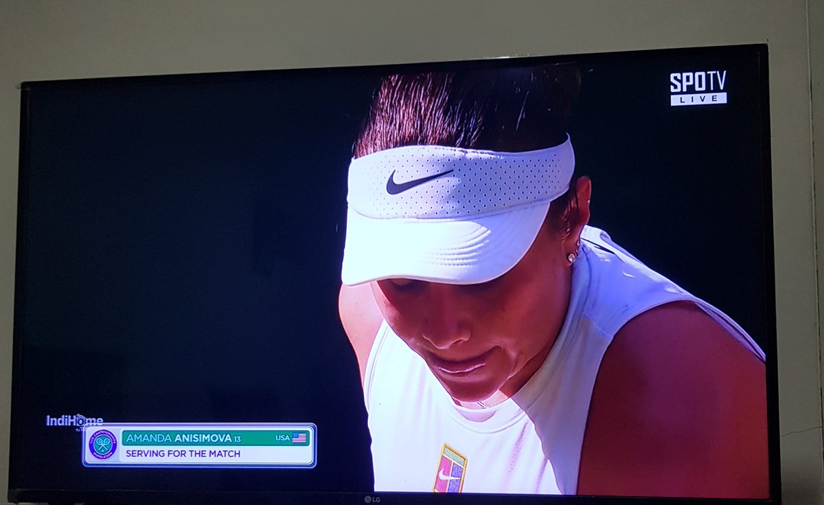 The name is Amanda Anisimova... what a game 😍😍

#Wimbledo2025 
#WIMBLEDON