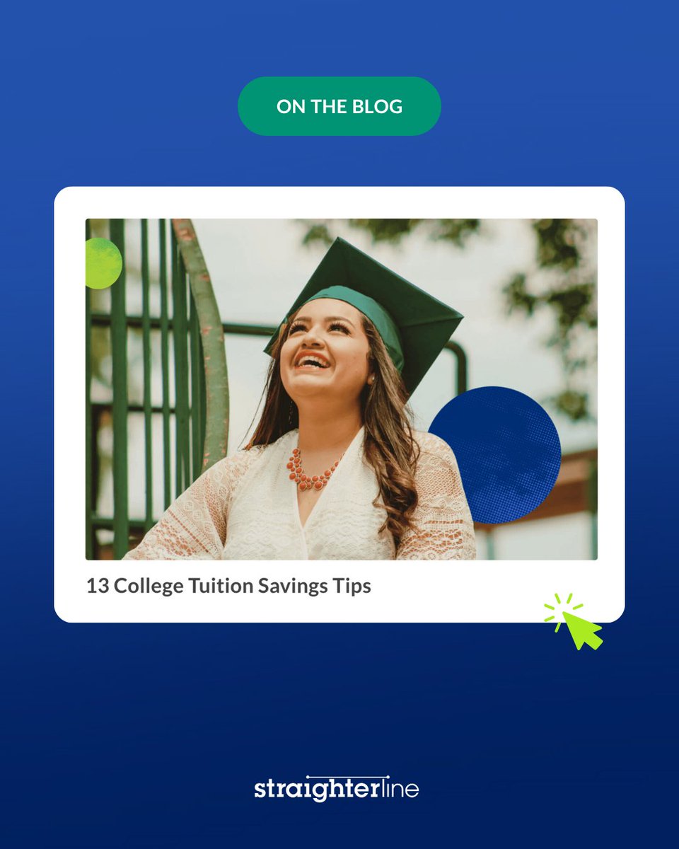Let's talk about how you can save on #tuition ahead of the new school year.

We rounded up 13 proven tips to help you avoid the high cost of #college, without sacrificing a quality education. 🎓

Check out our blog to start saving smart: straighterline.com/blog/10-colleg…