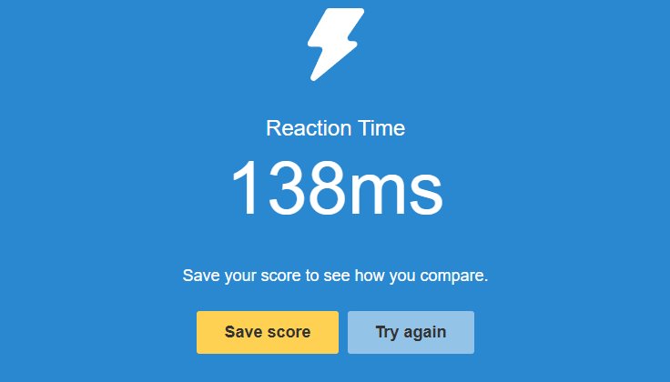 reaction time check
