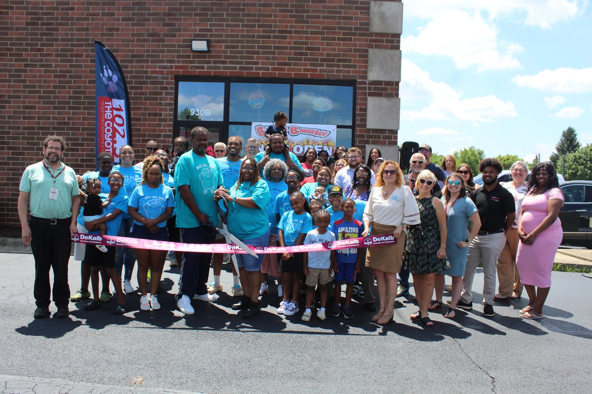 Congratulations on your new location, Big O's Barbecue! Big O's has been serving up great-tasting food since 2021 and has now moved into its new brick-and-mortar location for to-go orders.

🌐facebook.com/profile.php?id…  
📞779-217-5581 
📍 930 Pappas Dr., DeKalb