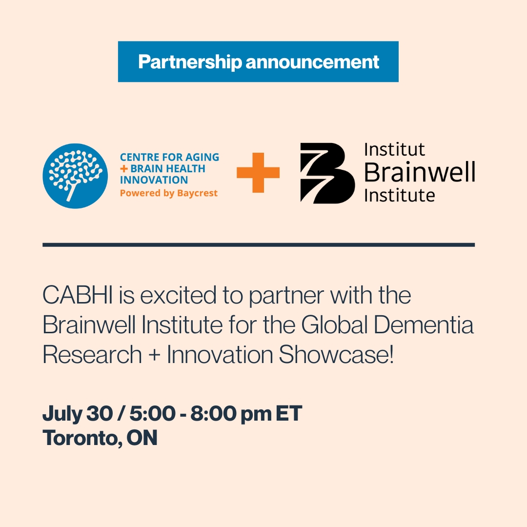 CABHI (@cabhi_innovates) on Twitter photo As dementia rates continue to increase worldwide, a united approach rooted in evidence and research expertise is more critical than ever. Thatâs why CABHI, powered by <a href="/Baycrest/">Baycrest</a>, is proud to partner with <a href="/TheBrainwell/">The Brainwell Institute</a> to help reimagine and reshape conversations and actions around As dementia rates continue to increase worldwide, a united approach rooted in evidence and research expertise is more critical than ever. Thatâs why CABHI, powered by <a href="/Baycrest/">Baycrest</a>, is proud to partner with <a href="/TheBrainwell/">The Brainwell Institute</a> to help reimagine and reshape conversations and actions around