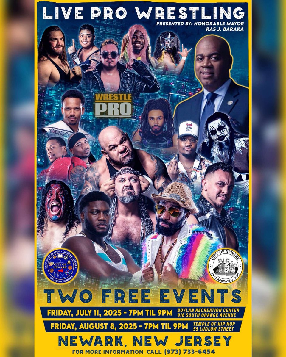 Security Inc. (@securityincpro) on Twitter photo π¨ NEWS ALERT π¨
Citizens of <a href="/WrestlePro/">πͺπΏπ²πππΉπ²π£πΏπΌ</a>! Itβs that time of year again! βοΈ
We return to duty in Newark TOMORROW NIGHT for a FREE event! ππβπ¦Ί π¨ NEWS ALERT π¨
Citizens of <a href="/WrestlePro/">πͺπΏπ²πππΉπ²π£πΏπΌ</a>! Itβs that time of year again! βοΈ
We return to duty in Newark TOMORROW NIGHT for a FREE event! ππβπ¦Ί