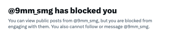 Another scalp 🙄
This guy was stealing music for clicks and didn't like getting called out.
Social media was a mistake. Clickbait degenerates are consuming and replacing artists with ravenous delight.