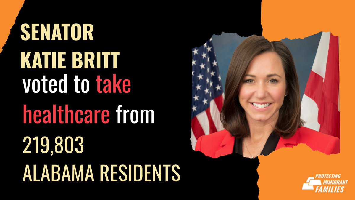AIDSUnited's tweet image. ALABAMA: By voting YES on the federal budget bill, Sens. Katie Britt and Tommy Tuberville has voted to strip healthcare from Alabama residents, threatening the health of the entire community.🤡❌ #ProtectFamilies