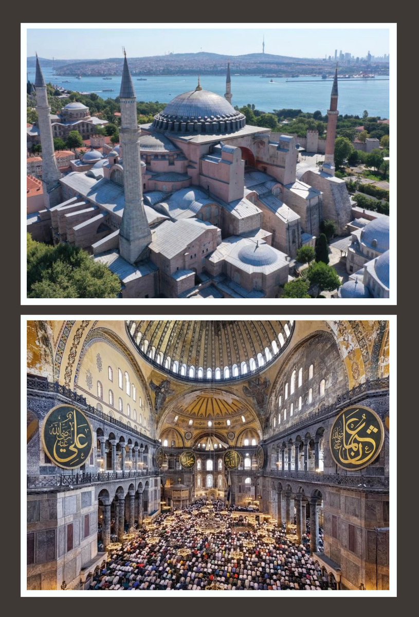 Fatih Sultan Mehmet Han’ın emaneti, Sn Cumhurbaşkanımızın tarihi kararıyla, yeniden ibadete açılan Ayasofya Camii asli hüviyetinde 5. yılında.