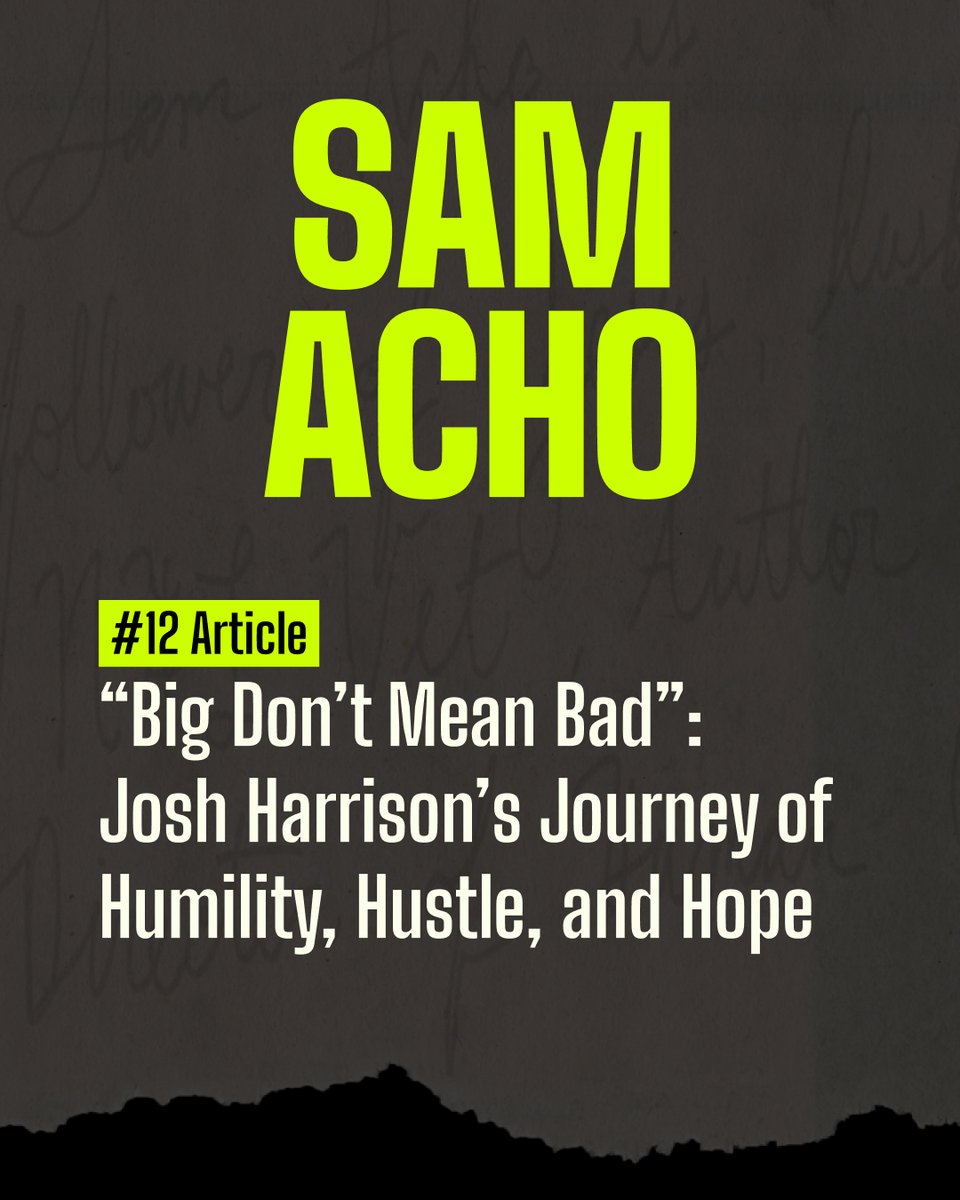 Sam Acho (@thesamacho) on Twitter photo โBaseball will never define me.โ Josh Harrison ( <a href="/jhay_da_man/">Josh Harrison</a> ) shows up with grit, faith, and joyโon the field and at home.
Read more on the blog: samacho.com/resources/big-โฆ โBaseball will never define me.โ Josh Harrison ( <a href="/jhay_da_man/">Josh Harrison</a> ) shows up with grit, faith, and joyโon the field and at home.
Read more on the blog: samacho.com/resources/big-โฆ
