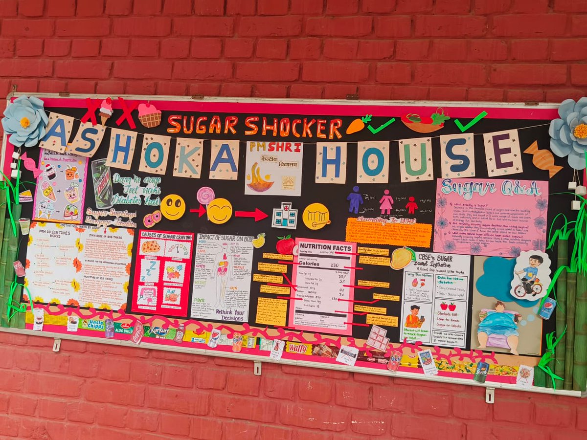 KJnucampus's tweet photo. *Establishing ‘Sugar Boards’ to Monitor and Reduce Sugar Intake Among Children*
The CBSE's initiative aims to combat excessive sugar consumption among students by educating them about its health risks and promoting healthier dietary choices. @KVS_HQ @kvs_ro https://t.co/eLNGHy6Dfr