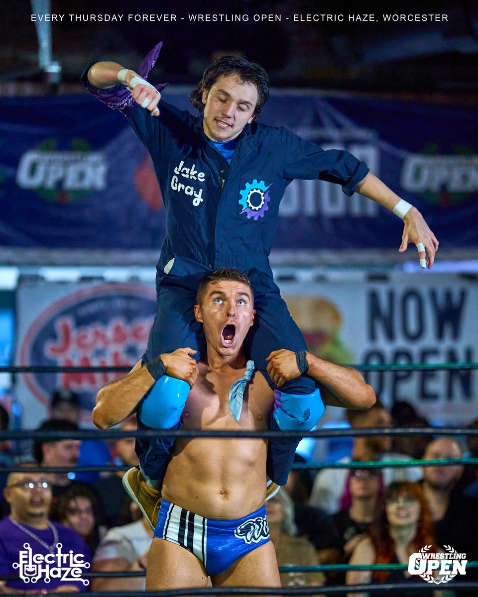Beyond Wrestling (@beyondwrestling) on Twitter photo Performers eligible to be sponsored for <a href="/WrestlingOpen/">Wrestling Open</a> tonight at <a href="/ehaze_worcester/">Electric Haze</a> include:
- <a href="/bgreatnessamen/">Brother Greatness</a>
- <a href="/CharlesMas0n/">Charles Mason</a>
- <a href="/Yescosmic1/">MagicalGirl Cosmic</a>
- <a href="/PWHandyman/">“Pro Wrestlings Resident Handyman” Jake Gray</a>
- <a href="/Blazin_Lyon/">Jay Lyon</a>
- <a href="/milomirra_/">“Pogo” Milo Mirra</a>
- <a href="/RichPalladino/">Rich Palladino</a>
- <a href="/VaughnVertigo/">VAUGHN</a>
- <a href="/briangmorris/">Wonderboy Brian Morris</a>
Email beyondwrestling@gmail.com if interested Performers eligible to be sponsored for <a href="/WrestlingOpen/">Wrestling Open</a> tonight at <a href="/ehaze_worcester/">Electric Haze</a> include:
- <a href="/bgreatnessamen/">Brother Greatness</a>
- <a href="/CharlesMas0n/">Charles Mason</a>
- <a href="/Yescosmic1/">MagicalGirl Cosmic</a>
- <a href="/PWHandyman/">“Pro Wrestlings Resident Handyman” Jake Gray</a>
- <a href="/Blazin_Lyon/">Jay Lyon</a>
- <a href="/milomirra_/">“Pogo” Milo Mirra</a>
- <a href="/RichPalladino/">Rich Palladino</a>
- <a href="/VaughnVertigo/">VAUGHN</a>
- <a href="/briangmorris/">Wonderboy Brian Morris</a>
Email beyondwrestling@gmail.com if interested