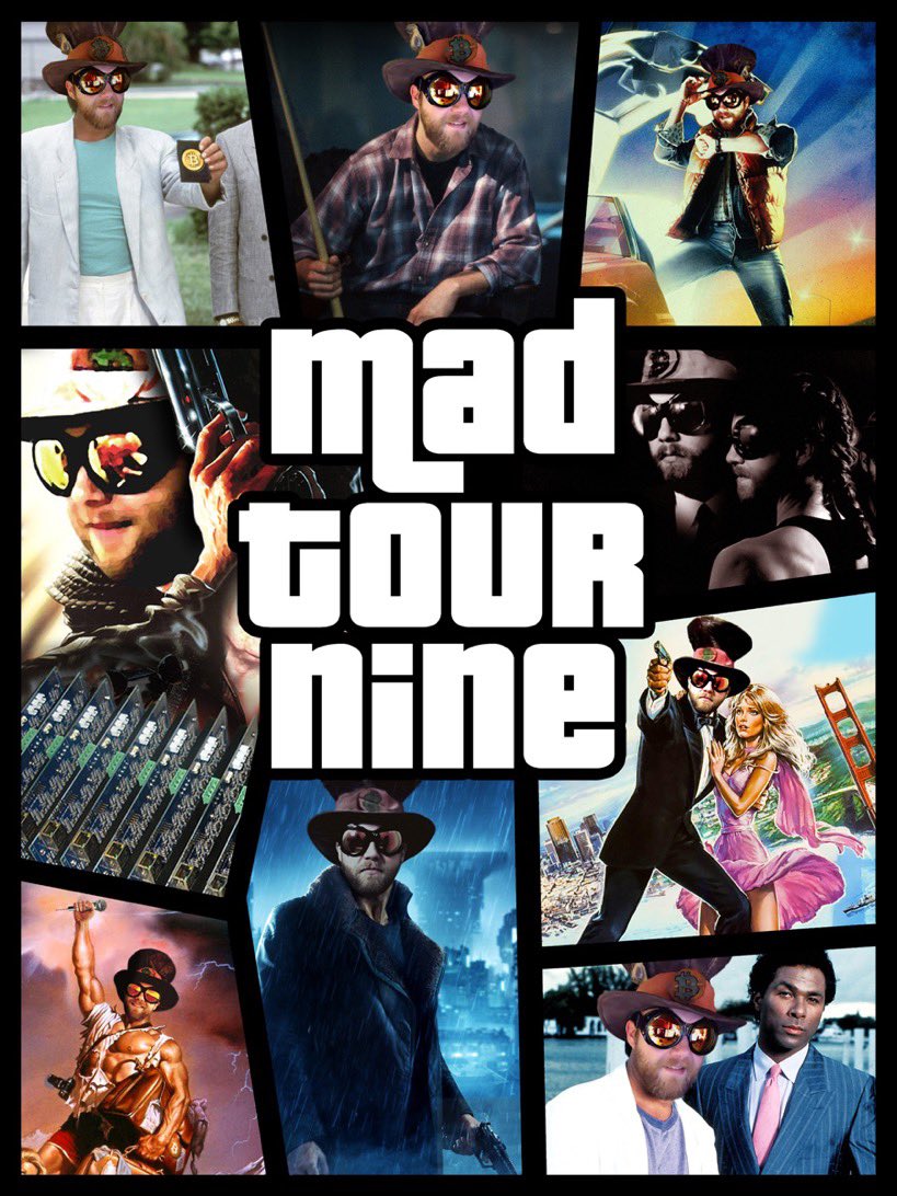 #MadTour9 has begun. =[8-)