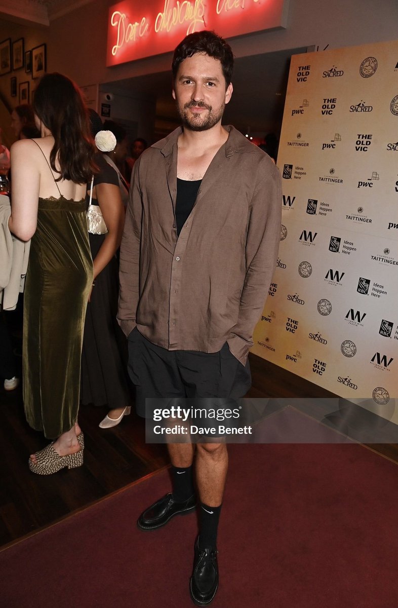 Ben Aldridge attends the press night after party for "Girl From The North Country" at The Old Vic Theatre on July 9th in London. 
Photographed by Dave Benett. ✨
