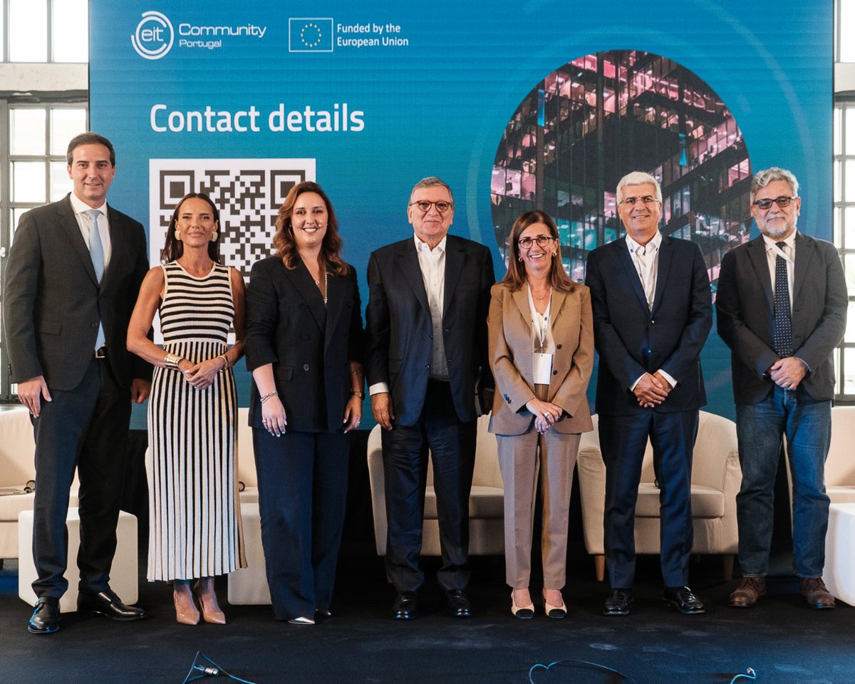 EITeu's tweet image. The EIT Community Hub Portugal is now open!
Launched today in Lisbon, the hub connects 🇵🇹’s innovators to EU-wide opportunities in education, funding, mentoring & more
By the end of 2025, 25 #EITCommunity Hubs will be in place across Europe💫
👉 europa.eu/!kbTCn8