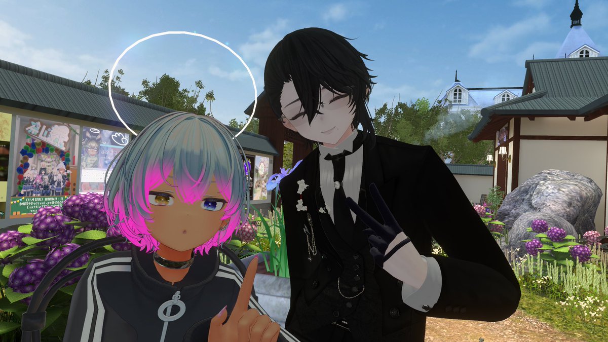 Name0202's tweet image. お話し楽しかった。クラシカルはよきかな。
 #CafeFloria
#VRChat